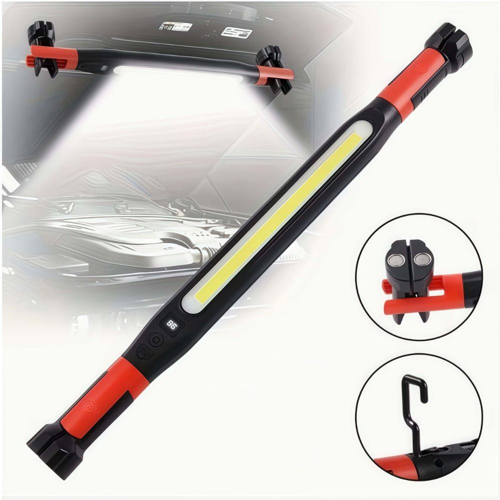 Led Strip Lights - Lanterna de Trabalho LED COB Recarregável