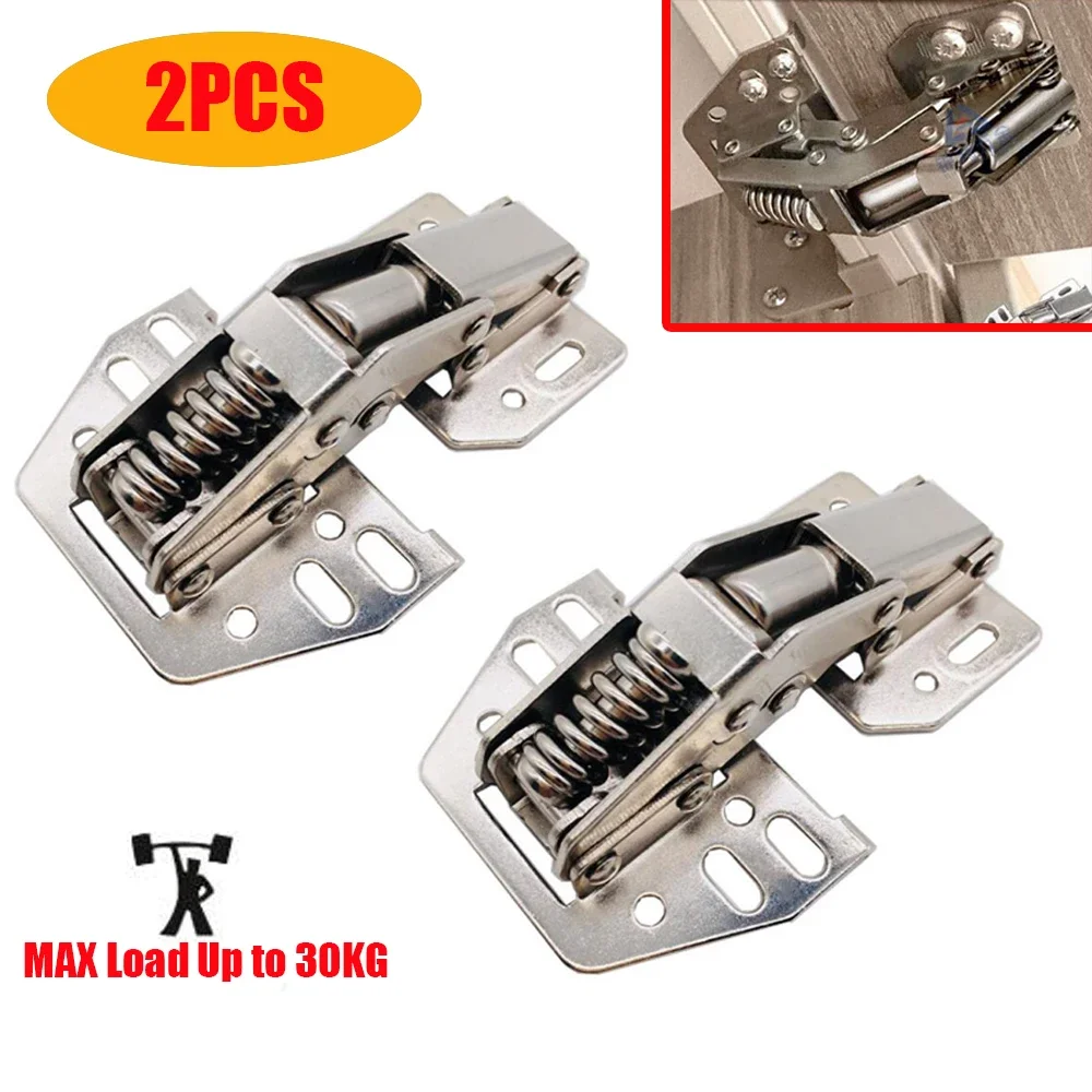 Cabinet Hinges - 2 Peças Dobradiças Articuladas Basculantes para