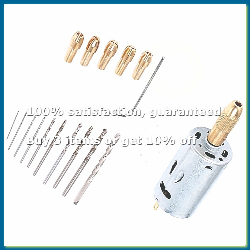 Drill Bits - Mini Furadeira Elétrica Portátil com Conjunto