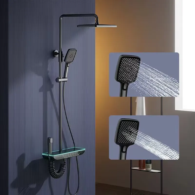 Faucet - Conjunto de Chuveiro Digital Inteligente Termostático