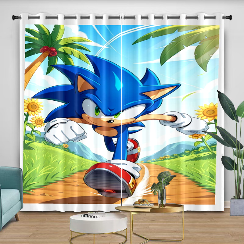 Cortinas Sonic com Estampa Dig - Curtain Rods avaliação e preço