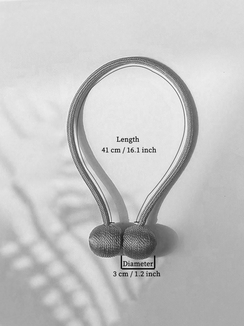 2 Peças de Alças para Cortina  - Curtain Rods avaliação e preço