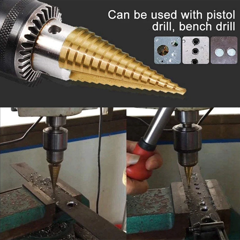 Broca Escalonada HSS de 4-20mm - Drill Bits avaliação e preço