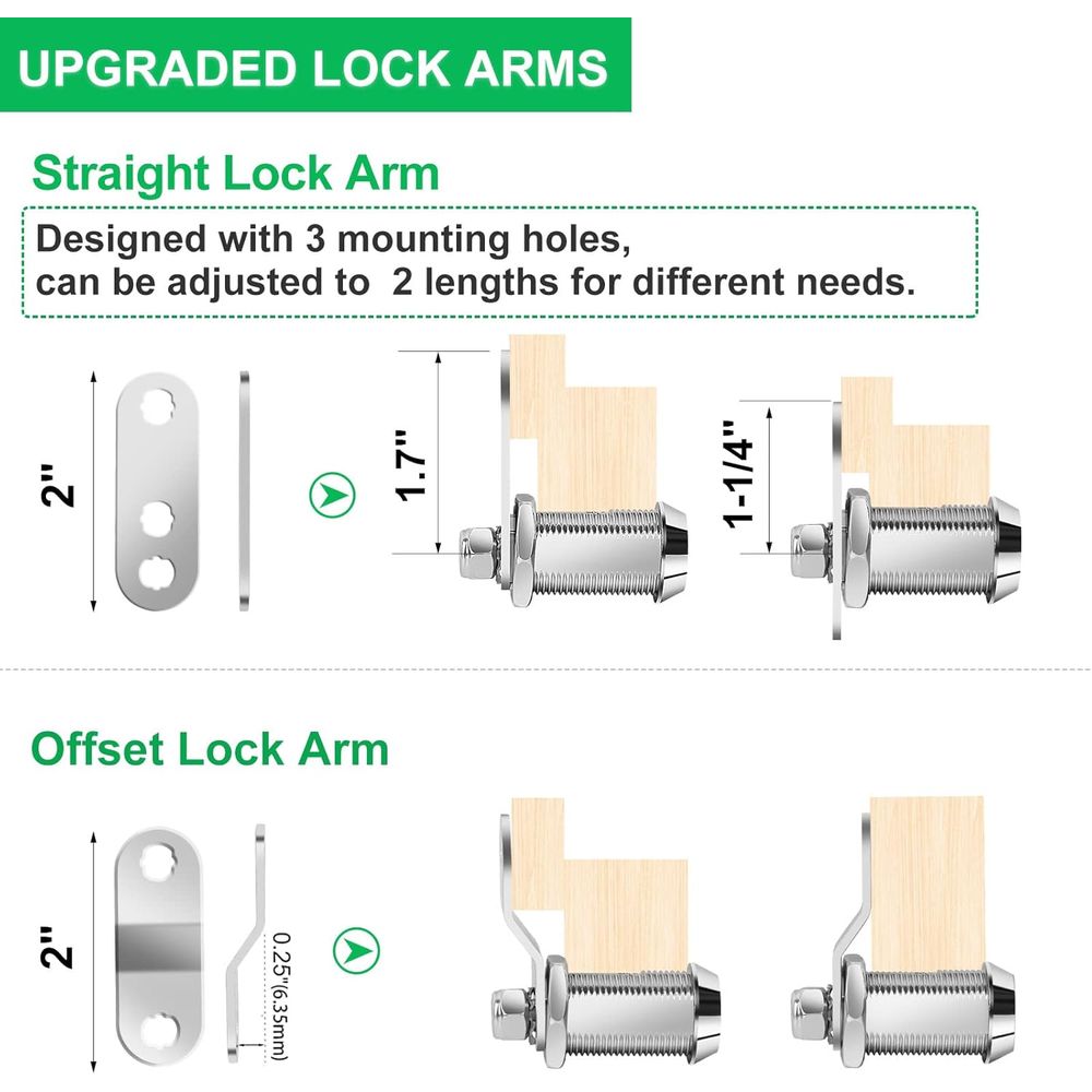 Conjunto de 5 Fechaduras para  - Door Lock avaliação e preço