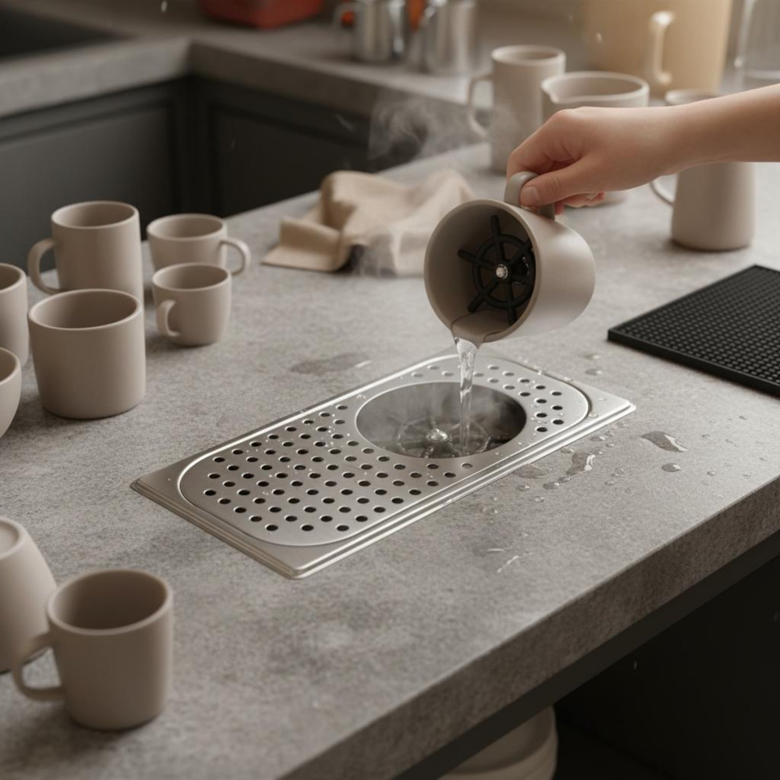 Lavador de Copos Automático co - Faucet avaliação e preço