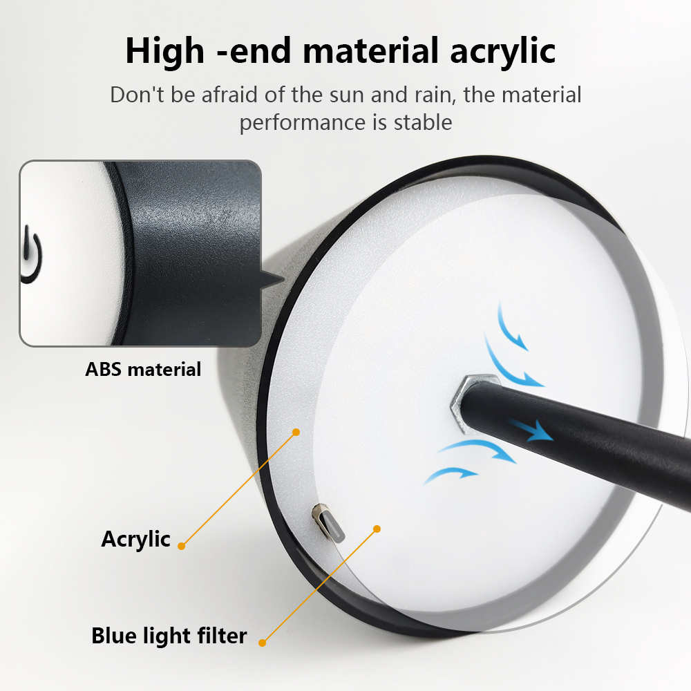 Luminária de Mesa LED Recarreg - Light Switch avaliação e preço
